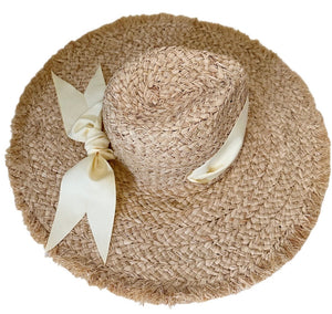 The Hydrangea - Wide Ivory Grosgrain Ribbon
