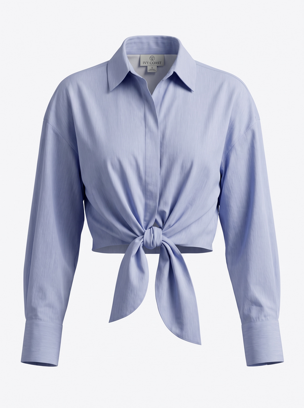 Augusta l Cotton Poplin Oxford Blue