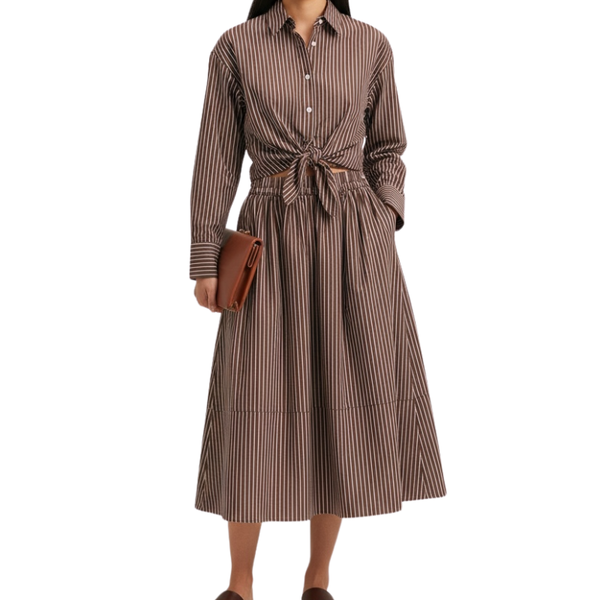 Colette l Cinnamon Stripe