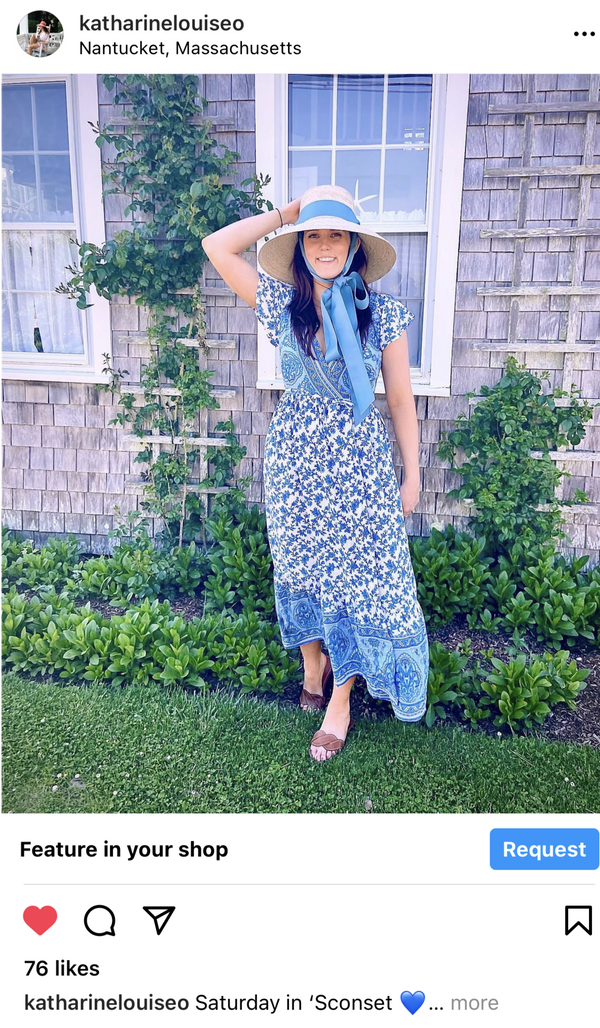 Wildflower Sun Hat - Masters Green Wide & Short Grosgrain Ribbon
