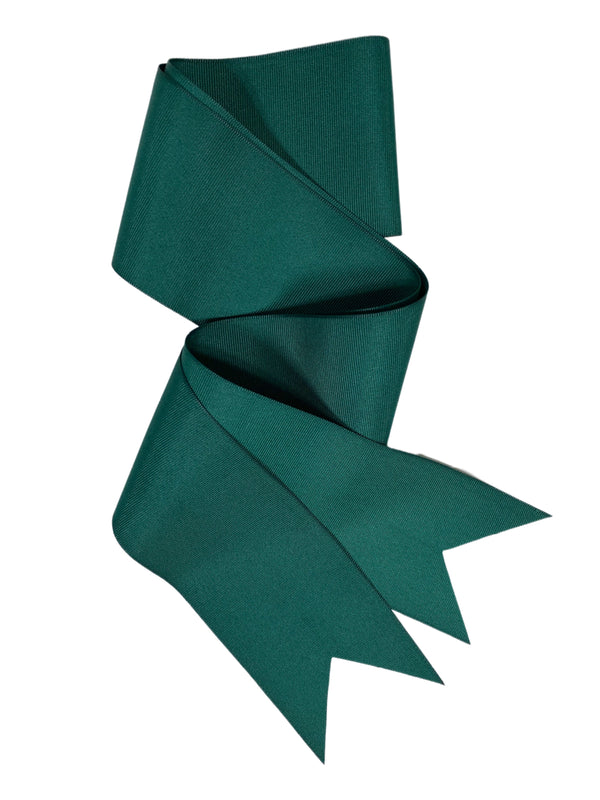 Wildflower Sun Hat - Masters Green Wide & Short Grosgrain Ribbon
