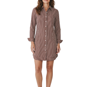 Margot Cinnamon Stripe