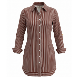 Margot Cinnamon Stripe